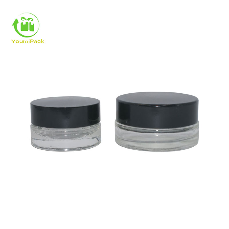 wide neck glass jars 10g 20g